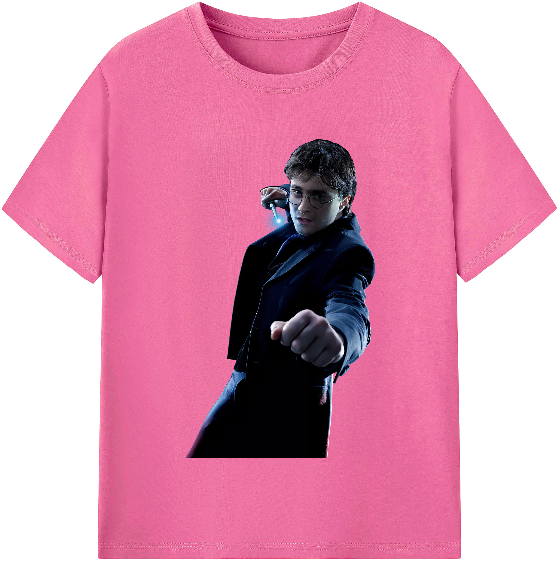 （画像用） Harry Potter ハリー・ポッターシリーズ レディースカジュアルプリントTシャツ（綿100％）